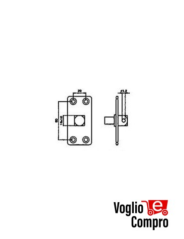 ART.3062 Adattatore per motoriduttori tubolari Ø55 v2 163481