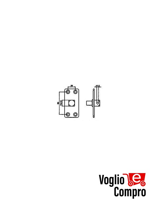 ART.3062 Adattatore per motoriduttori tubolari Ø55 v2 163481