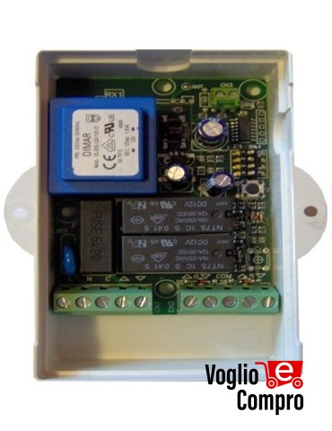 CENTRALE COMANDO VIA FILO TEKNOS TC3 PER UN SOLO MOTORE TUBOLARE TENDA DA SOLE