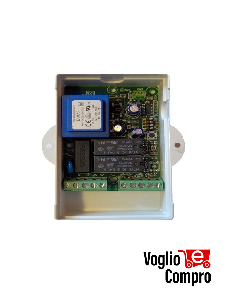 CENTRALE COMANDO VIA FILO TEKNOS TC3 PER UN SOLO MOTORE TUBOLARE TENDA DA SOLE