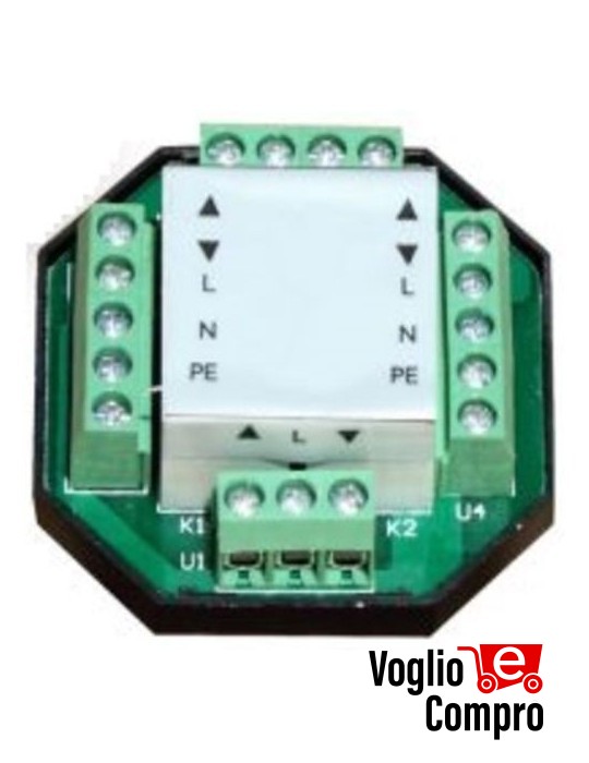 EXPANDER TEKNOS TE1 PER CENTRALIZZAZIONI CABLATE E DOMOTICA