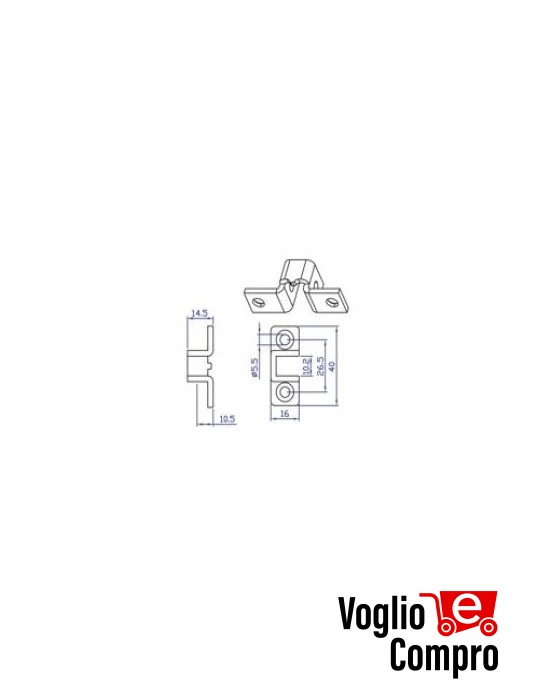 SUPPORTO STANDARD TEKNOS PER MOTORIDUTTORI D 35mm E D 45mmSUPPORTO STANDARD TEKNOS PER MOTORIDUTTORI D 35mm E D 45mmSUPPORTO STA
