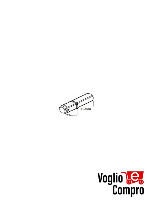 PERNO QUADRO LUNGO PER MOTORI TEKNOS T45