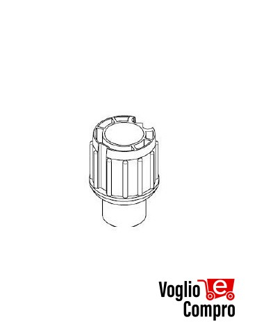 CALOTTA ZIP PER MOTORI TEKNO'S  Ø 45mm PER RULLO Ø73 Fitesol DO
