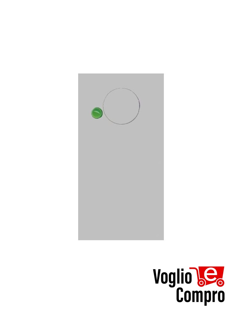 MIX VMAKA SENSORE FRUTTO DA INCASSO ARGENTO DOPPIA TECNOLOGIA PER VIMAR ARKE'