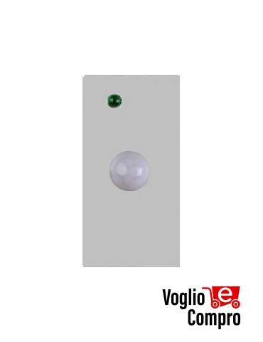 MIR2 VMAKA SENSORE FRUTTO DA INCASSO INFRAROSSO PER VIMAR ARKE' ARGENTO