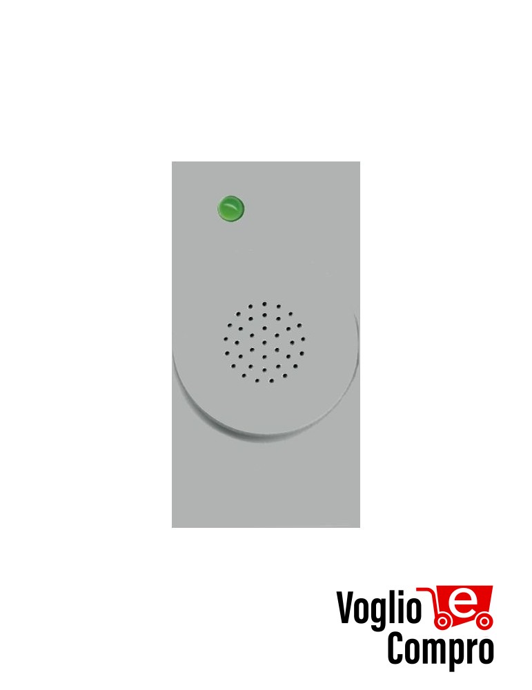 JEKO MXGO G SENSORE FRUTTO DA INCASSO GRIGIO GAS NARCOTICO PER BTICINO MATIX GO