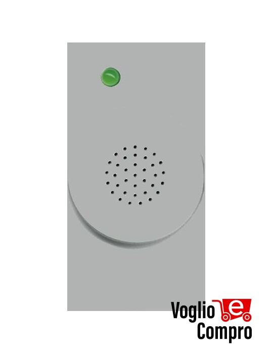 JEKO MXGO G SENSORE FRUTTO DA INCASSO GRIGIO GAS NARCOTICO PER BTICINO MATIX GO