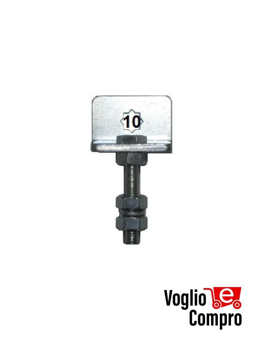 SUPPORTO REGOLAZIONE VERTICALE MOTORIDUTTORI D 35mm - 45mm