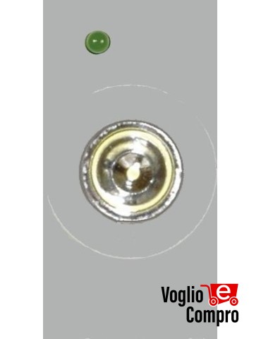 MEL MXGO G LUCE D'EMERGENZA A LED FRUTTO DA INCASSO PER BTICINO MATIX GO GRIGIO