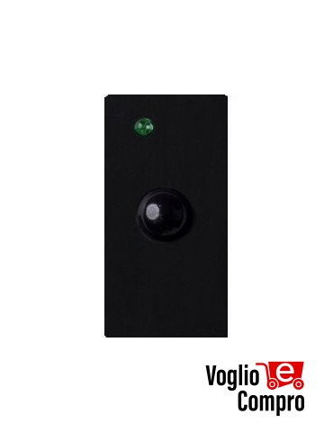 MIR2 VMLN SENSORE INFRAROSSO FRUTTO DA INCASSO NERO PER VIMAR LINEA