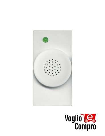 JEKO VMLN B SENSORE RILEVATORE GAS FRUTTO DA INCASSO BIANCO PER VIMAR LINEA