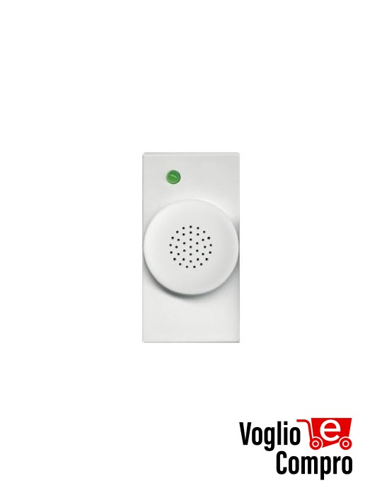 JEKO VMLN B SENSORE RILEVATORE GAS FRUTTO DA INCASSO BIANCO PER VIMAR LINEA