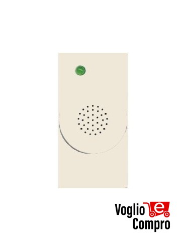 JEKO VMLN C SENSORE RILEVATORE GAS FRUTTO DA INCASSO CANAPA PER VIMAR LINEA