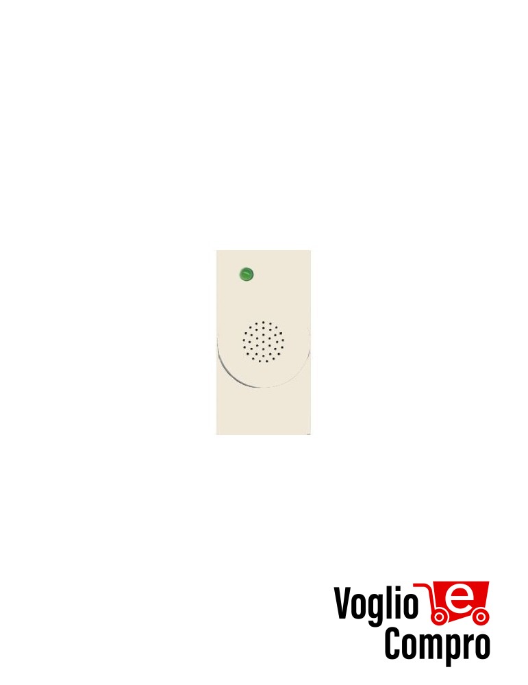 JEKO VMLN C SENSORE RILEVATORE GAS FRUTTO DA INCASSO CANAPA PER VIMAR LINEA