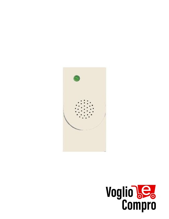 JEKO VMLN C SENSORE RILEVATORE GAS FRUTTO DA INCASSO CANAPA PER VIMAR LINEA