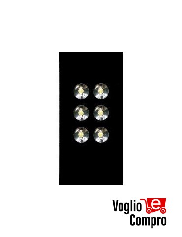 MEL6 VMLN SENSORE CORPO ILLUMINANTE FRUTTO DA INCASSO NERO PER VIMAR LINEA