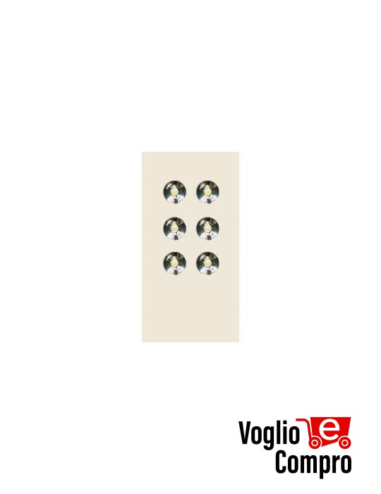 MEL6 VMLN C SENSORE CORPO ILLUMINANTE FRUTTO DA INCASSO CANAPA PER VIMAR LINEA