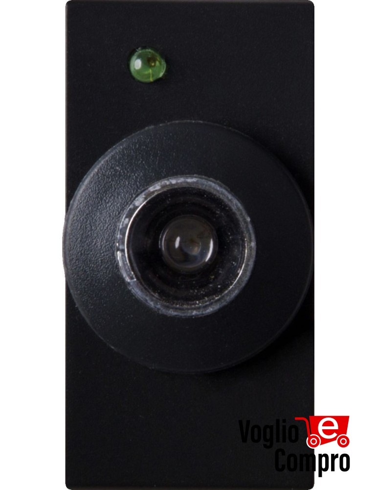 MEL VMLN SENSORE CORPO ILLUMINANTE FRUTTO DA INCASSO NERO PER VIMAR LINEA