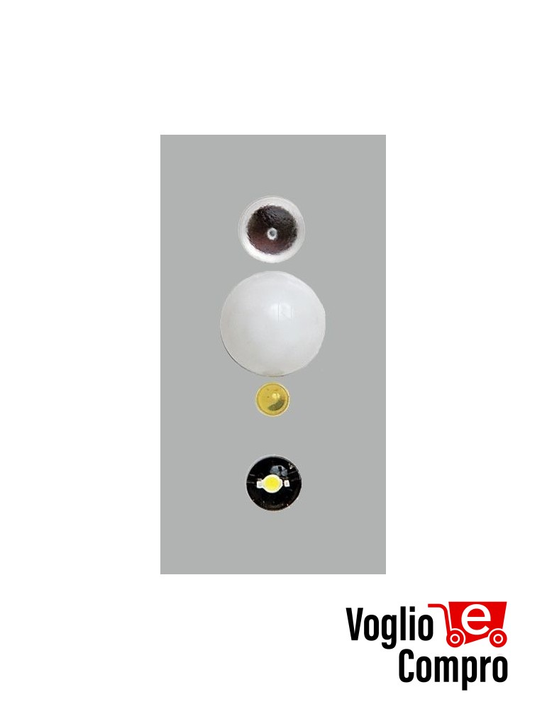 BESSY MXGOG SENSORE TRIVALENTE FRUTTO DA INCASSO PER BTICINO MATIX GO GRIGIO