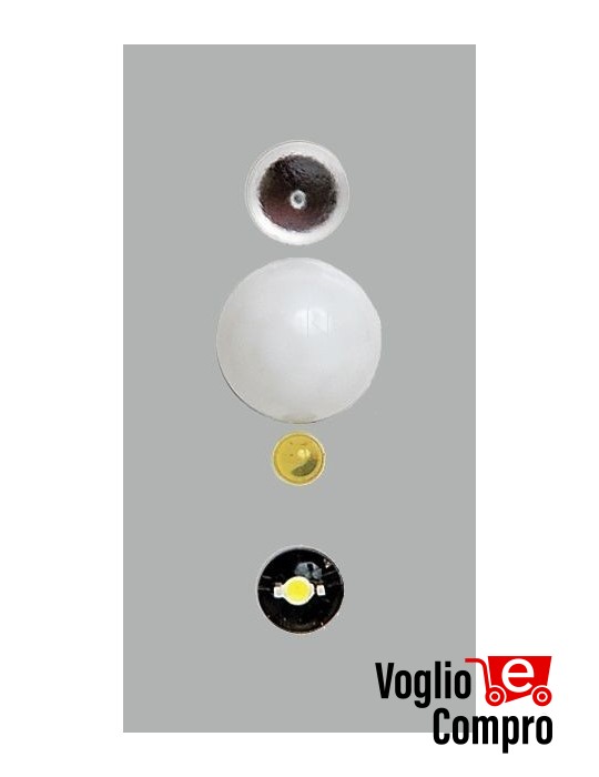 BESSY MXGOG SENSORE TRIVALENTE FRUTTO DA INCASSO PER BTICINO MATIX GO GRIGIO