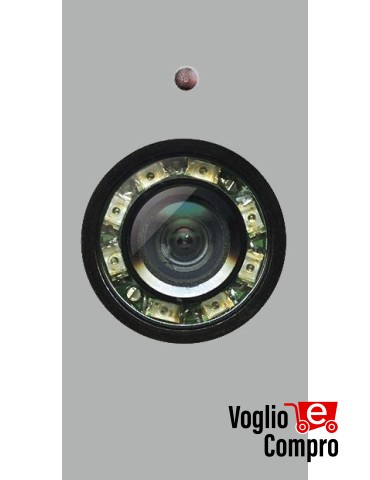 SPY IR MXGO G TELECAMERA A COLORI CON IR FRUTTO DA INCASSO PER BTICINO MATIX GO GRIGIO