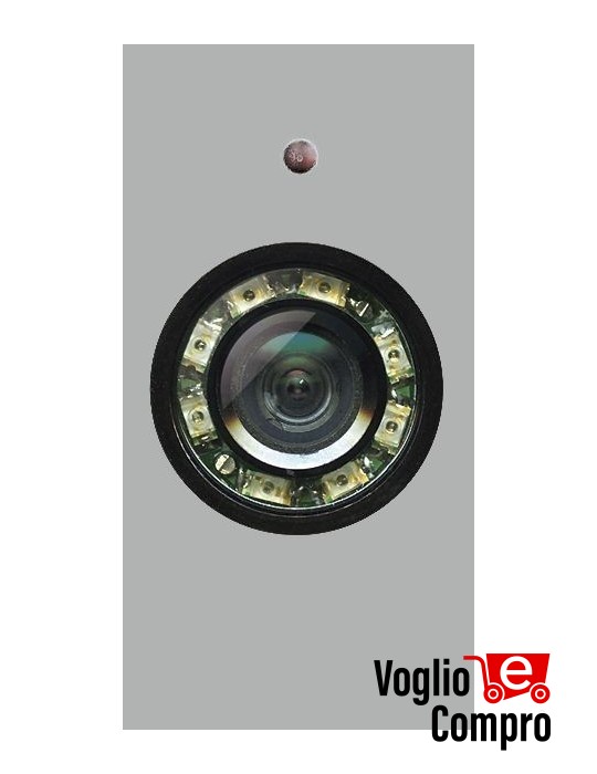 SPY IR MXGO G TELECAMERA A COLORI CON IR FRUTTO DA INCASSO PER BTICINO MATIX GO GRIGIO