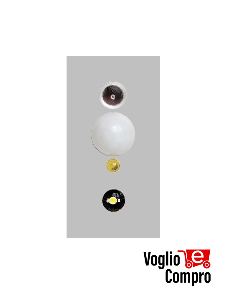 BESSY VMAKA SENSORE TRIVALENTE FRUTTO DA INCASSO PER VIMAR ARKE' ARGENTO