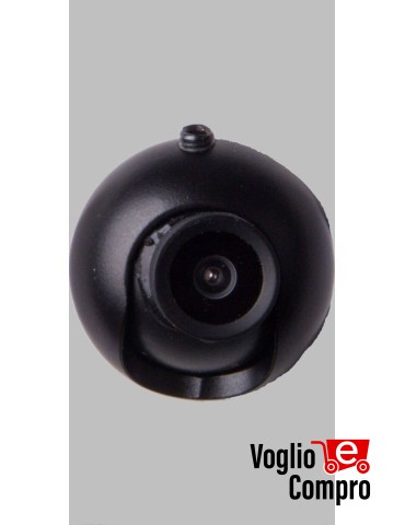 SPY360 VMAKA TELECAMERA ORIENTABILE FRUTTO DA INCASSO PER VIMAR ARKE' ARGENTO