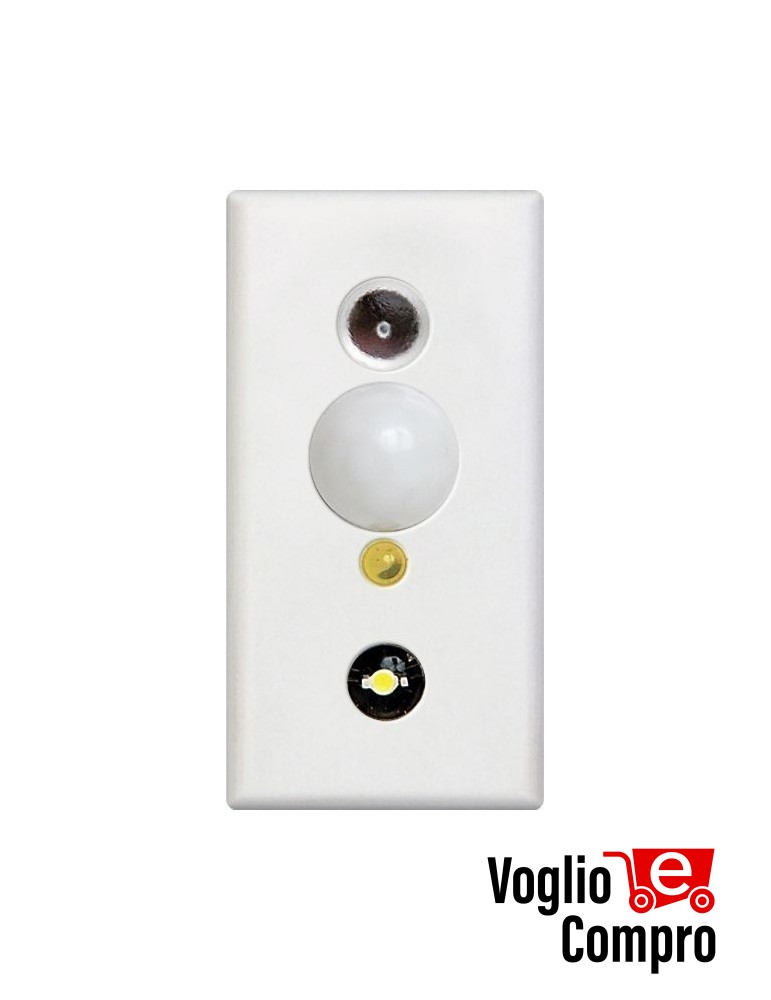 BESSY VMLN B SENSORE TRIVALENTE FRUTTO DA INCASSO BIANCO PER VIMAR LINEA