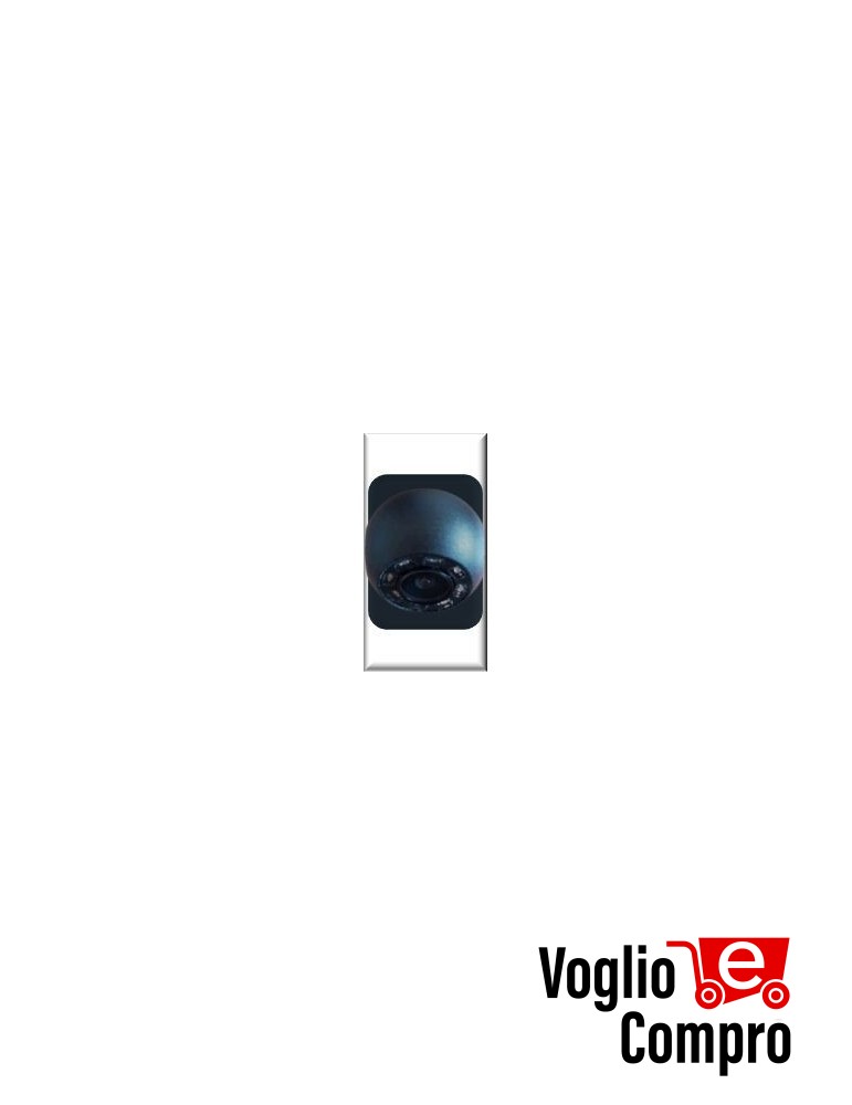 SPY H2 LEGVLB TELECAMERA COLORI +IR H2 FRUTTO DA INCASSO BIANCO PER LEGRAND VELA