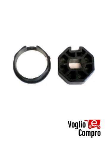 ADATTATORE PER RULLO D 40mm OTTAGONALE PER MOTORI TEKNOS T35