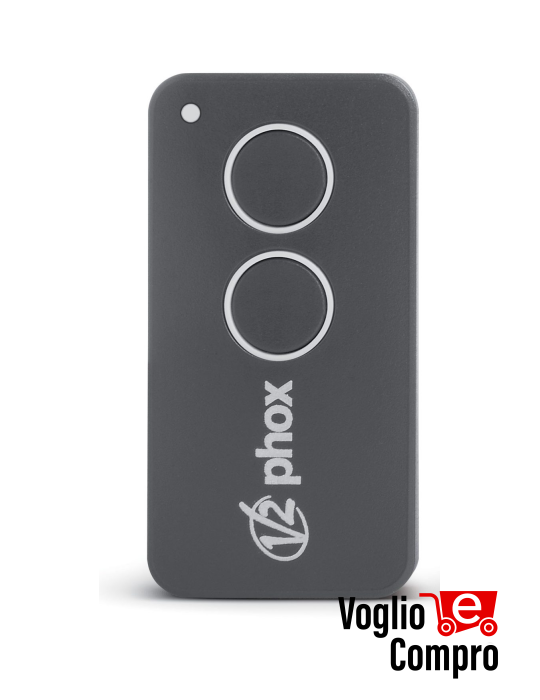 TRASMETTITORE  PHOX 2P  868.30 MHz PERSONAL PASS 2 CANALI PROGRAMMABILE