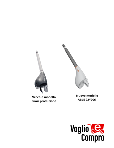 MOTORE PER CANCELLO A BATTENTE V2 CALYPSO 500 230V ANTE 3 MT 500 KG