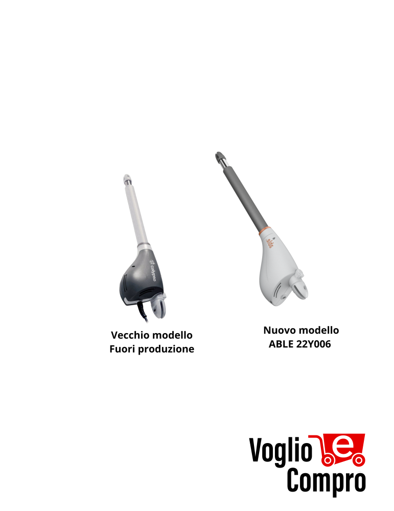 MOTORE PER CANCELLO A BATTENTE V2 CALYPSO 500 230V ANTE 3 MT 500 KG