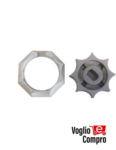 ADATTATORE PER RULLO D 60mm STELLA PER MOTORI TEKNOS T45