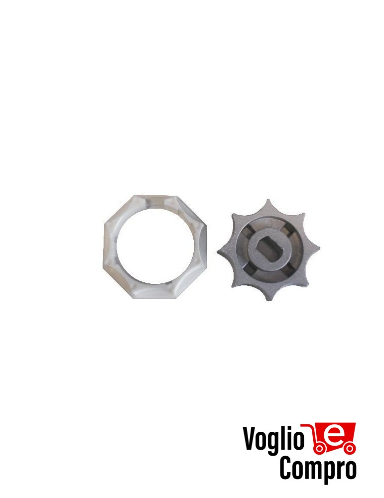 ADATTATORE PER RULLO D 60mm STELLA PER MOTORI TEKNOS T45