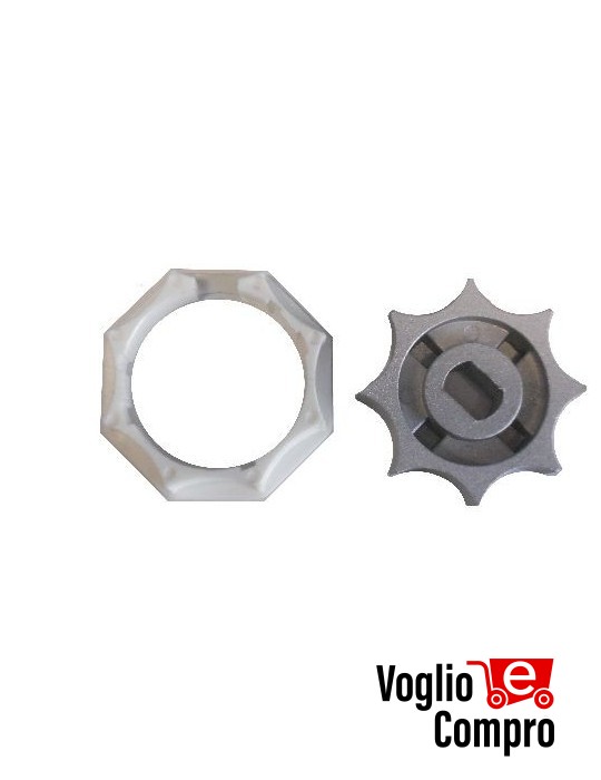 ADATTATORE PER RULLO D 60mm STELLA PER MOTORI TEKNOS T45