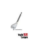 MOTORE PER CANCELLO A BATTENTE V2 CALYPSO 400 230V PER ANTE 2,5 MT 400 KG