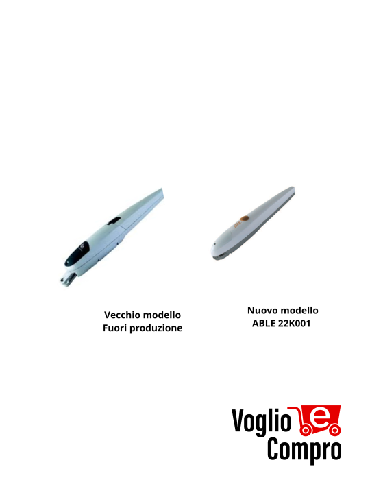 MOTORE ELETTROMECCANICO PER CANCELLO A BATTENTE V2 NYK 24V ANTE FINO A 2 MT