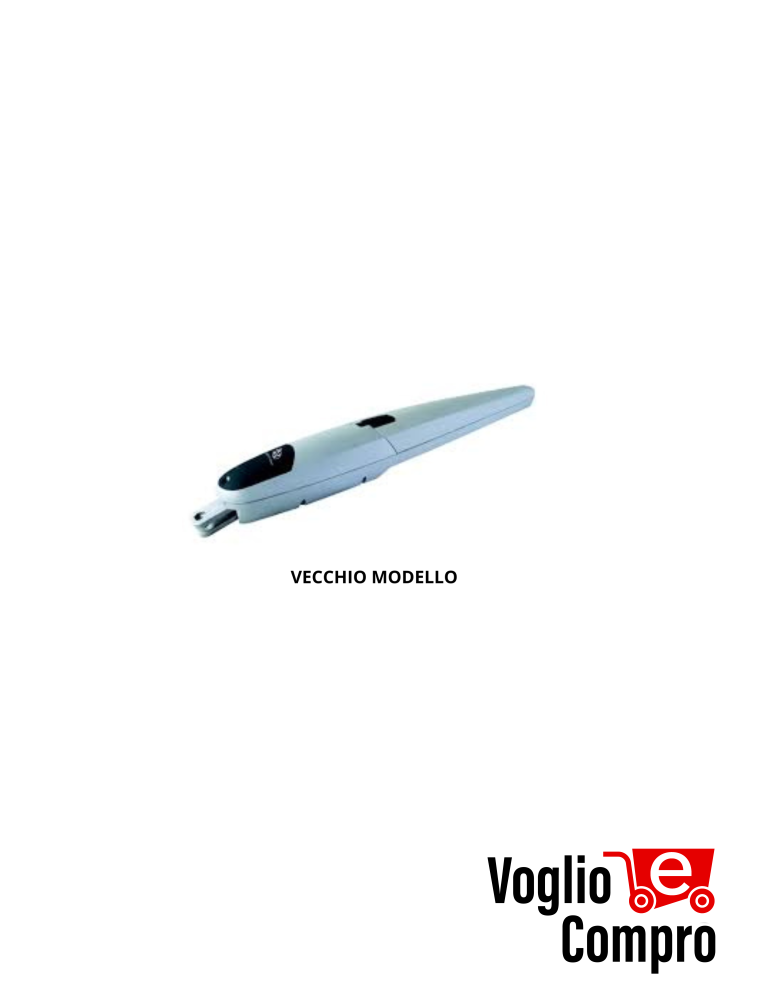 MOTORE ELETTROMECCANICO PER CANCELLO A BATTENTE V2 NYK 24V ANTE FINO A 2 MT