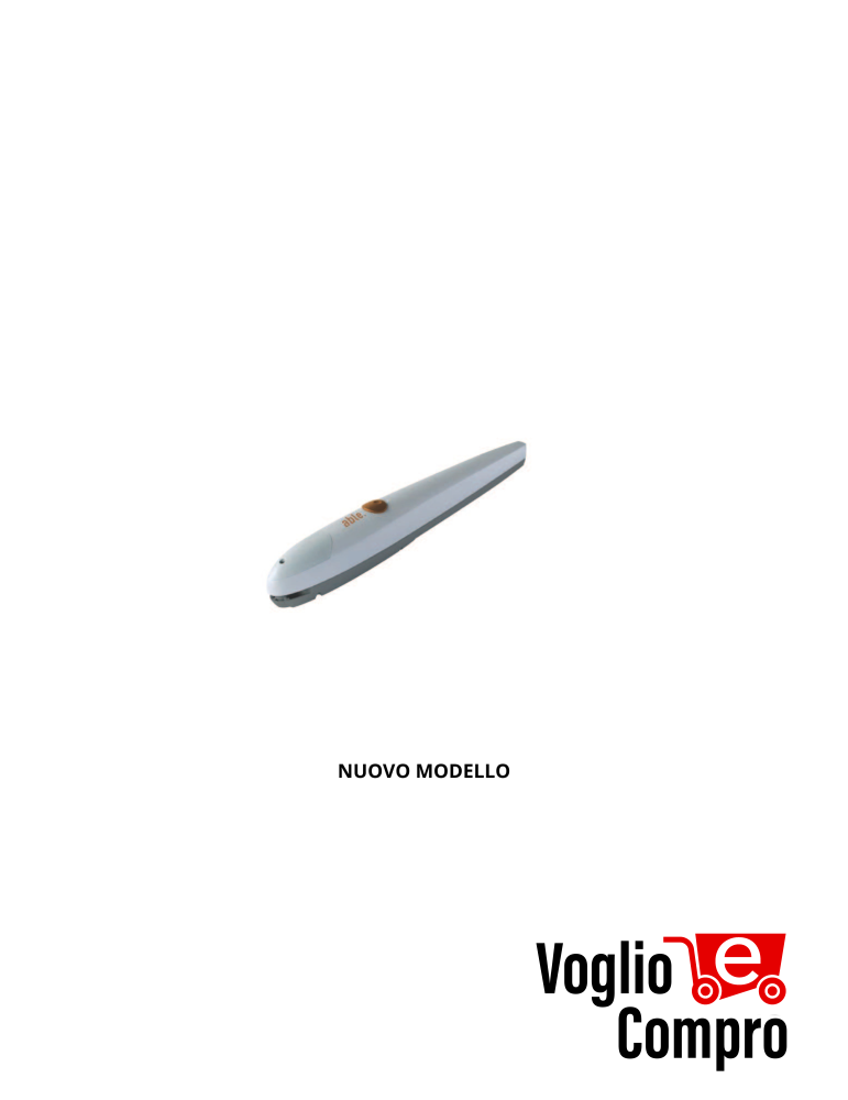 MOTORE ELETTROMECCANICO V2 STARK3 24V PER CANCELLO BATTENTE ANTA 3 MT