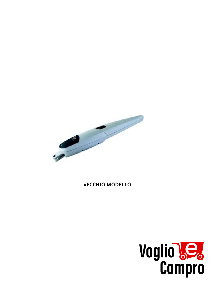 MOTORE ELETTROMECCANICO V2 STARK6 230V PER CANCELLO BATTENTE ANTA 6 MT