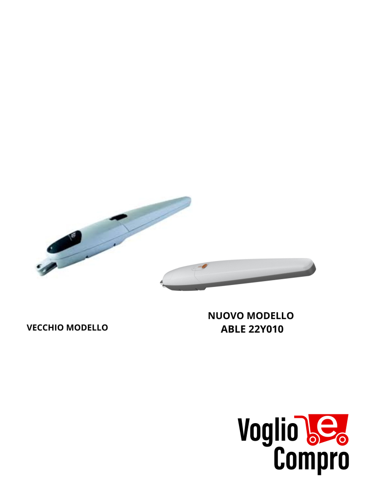 MOTORE ELETTROMECCANICO V2 STARK6 24V PER CANCELLO BATTENTE ANTA 6 MT