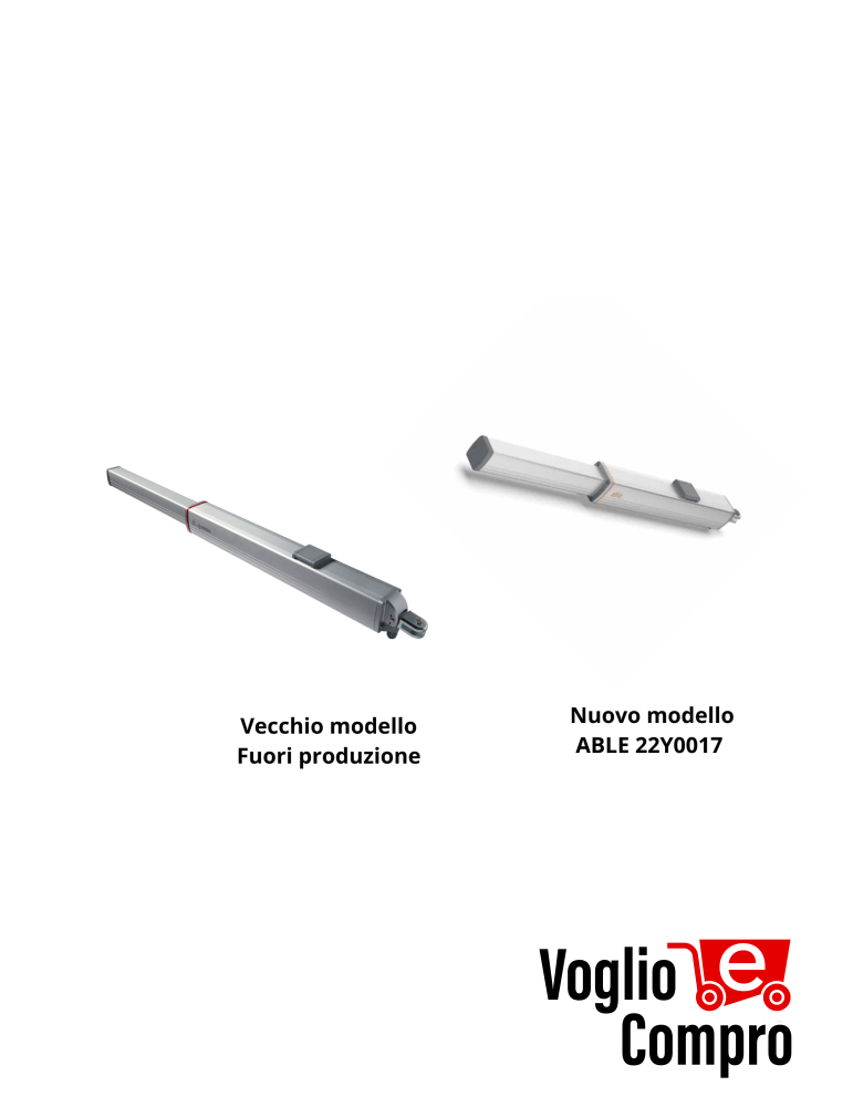 MOTORE IDRAULICO URSUS A43LB V2 PER CANCELLO BATTENTE PER ANTA DI 6 MT 700 KG