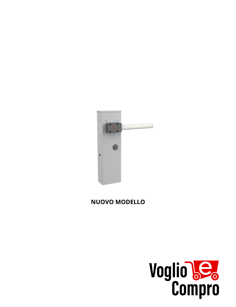 BARRIERA STRADALE NUUR4 24V AD APERTURA RAPIDA FINO A 4 MT LARGHEZZA 36A032