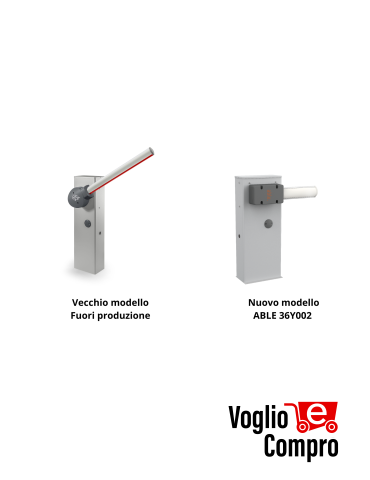 BARRIERA STRADALE NUUR6 24V AD APERTURA RAPIDA FINO A 6 MT DI LARGHEZZA 36A033