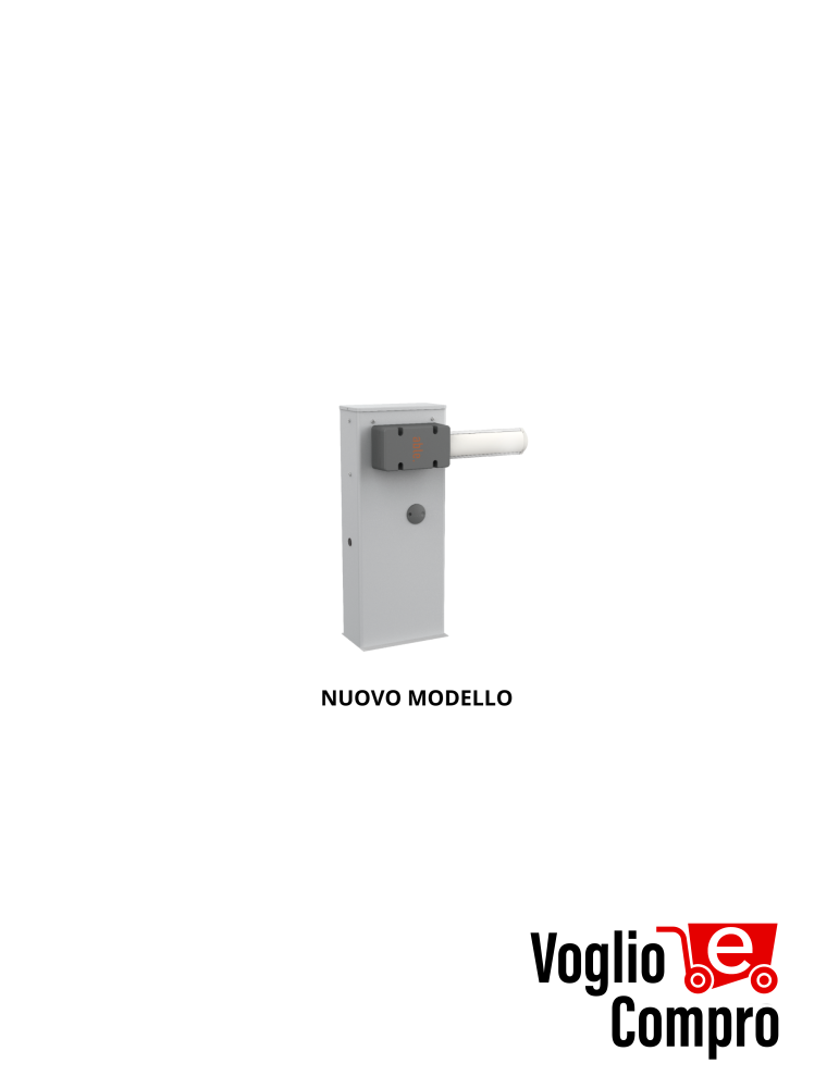 BARRIERA STRADALE NUUR6 24V AD APERTURA RAPIDA FINO A 6 MT DI LARGHEZZA 36A033