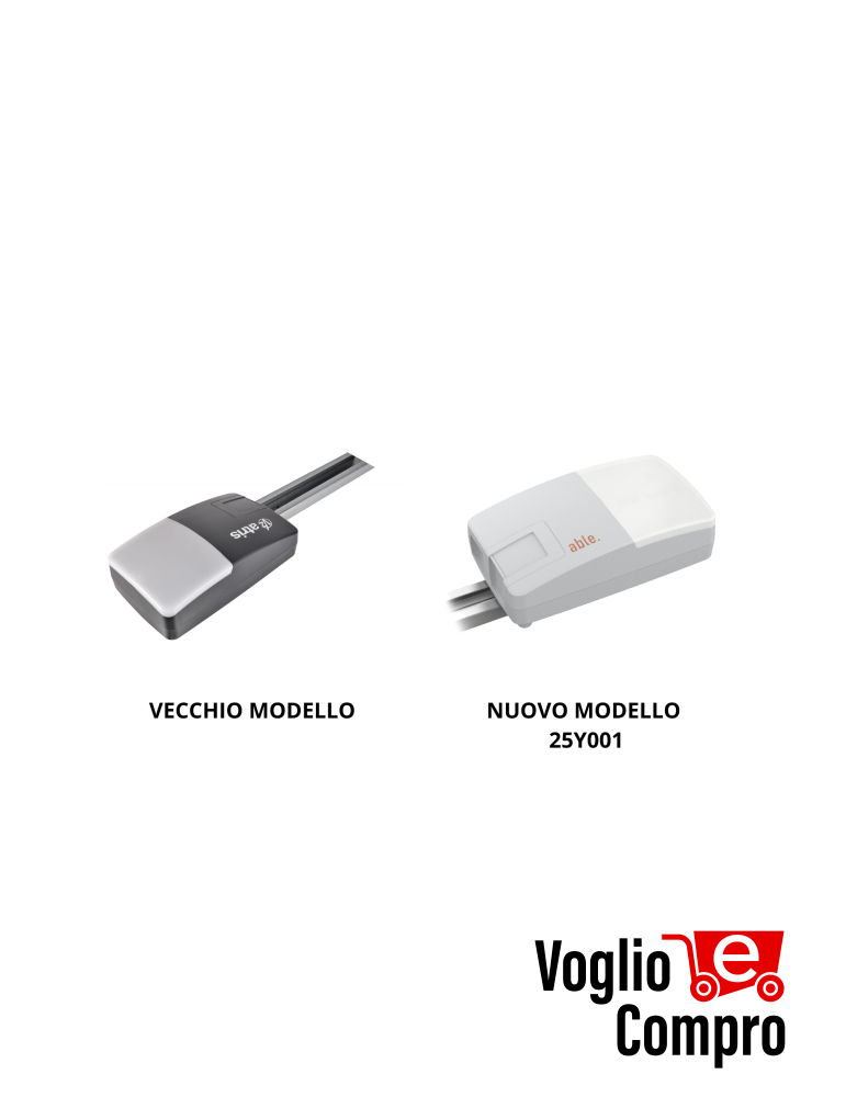 MOTORE PER PORTE SEZIONALI E BASCULANTI V2 ATRIS 700 24V 15 Mq 75 Kg 700Nm