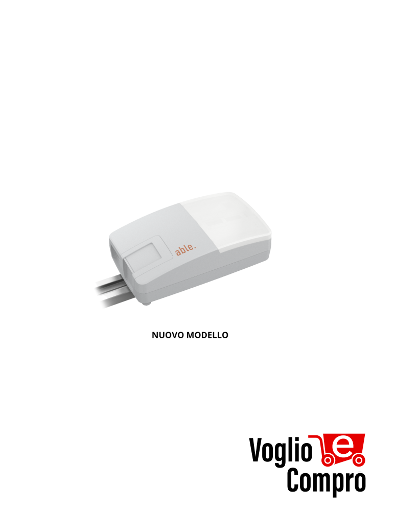 MOTORE PER PORTE SEZIONALI E BASCULANTI V2 ATRIS 700 24V 15 Mq 75 Kg 700Nm